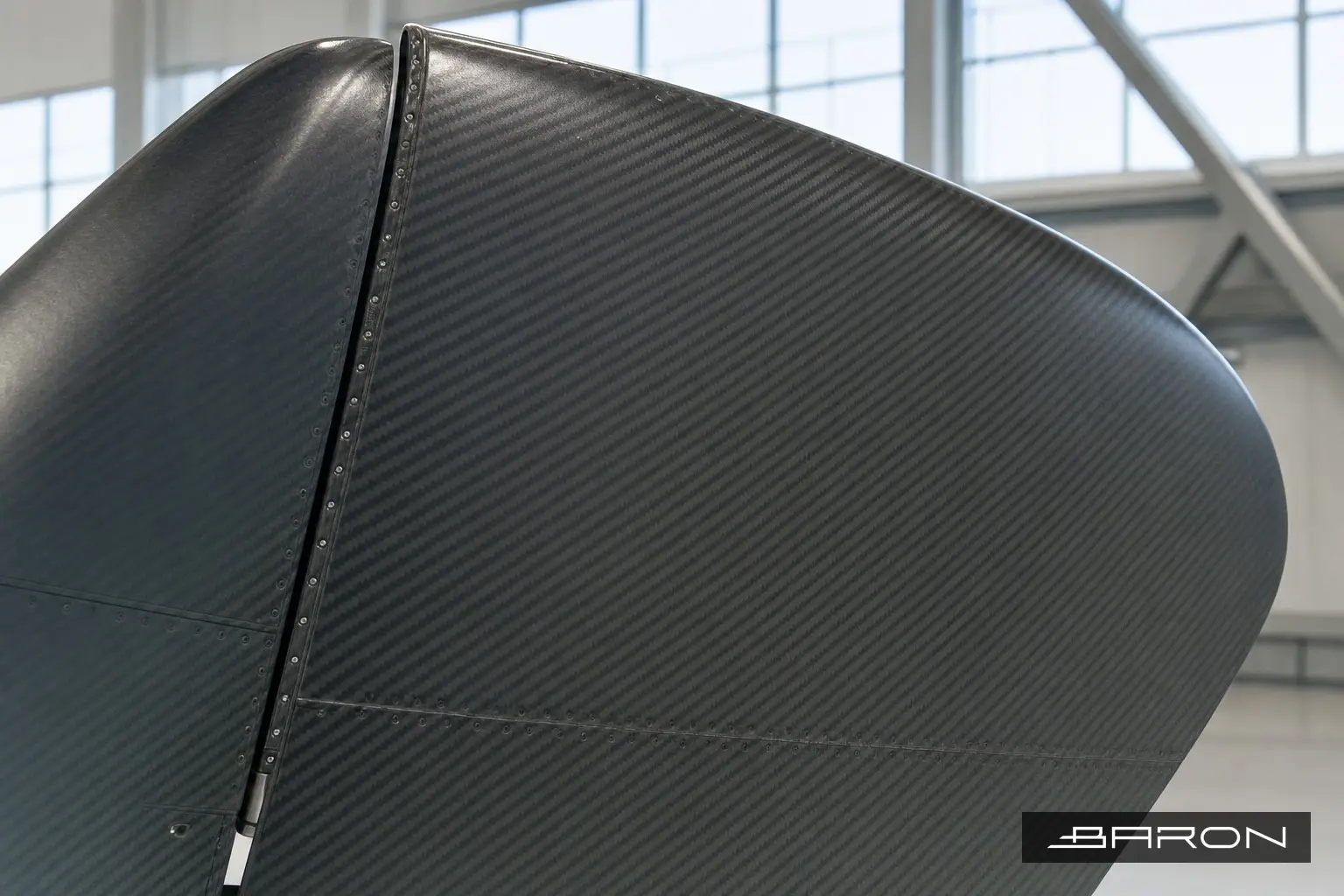 Aircraft composite honeycomb control surface inspected by thermography per AC 43.13-1B